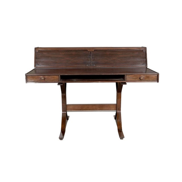 Mid-Century Modern Desk 530 by Gianfranco Frattini for Bernini, 1950s For Sale - Image 3 of 12