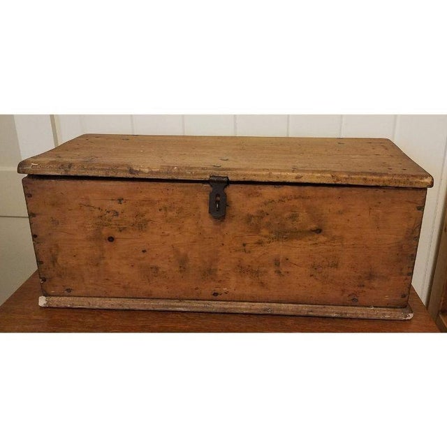 Rustic Pine Tool Box | Chairish