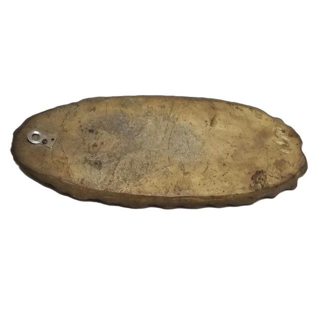 Metal Antique Verdigris Bronze Relief Sculpture Plaque of Our Lady Guadalupe For Sale - Image 7 of 9