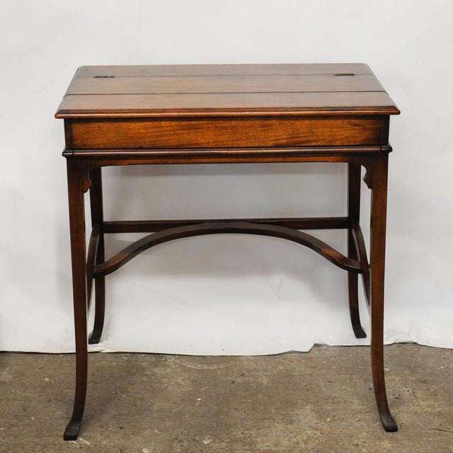 Art Nouveau Metamorphic Writing Desk, 1910s For Sale - Image 6 of 13