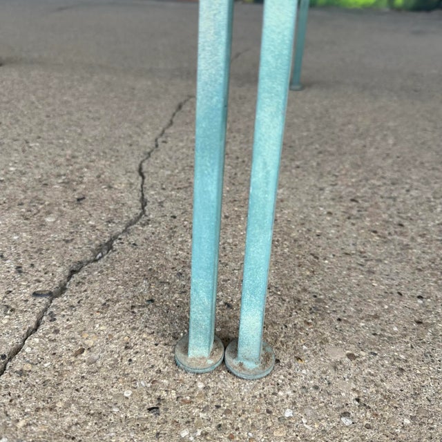 Metal Mid 20th Century Maurizio Tempestini Iron “Ribbon” Outdoor Patio 3-Piece Sofa for John Salterini, Attributed For Sale - Image 7 of 12