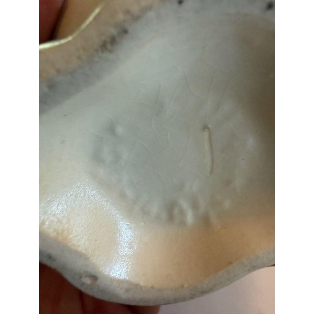 Vintage Hull Art Pottery Magnolia Ewer Pitcher #14, Matte Pink and Blue. This beautiful mid-century piece features a...