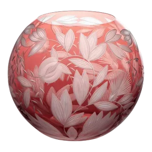 ARTEL Verdure Round Vase Medium, Rose