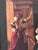 1920s Antique European Oil on Canvas Genre Painting in Ornate Carved Frame For Sale - Image 5 of 12