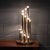 Vintage 20th Century Italian Chrome Multi-Light Table Lamp from Reggiani, 1970s For Sale - Image 3 of 18