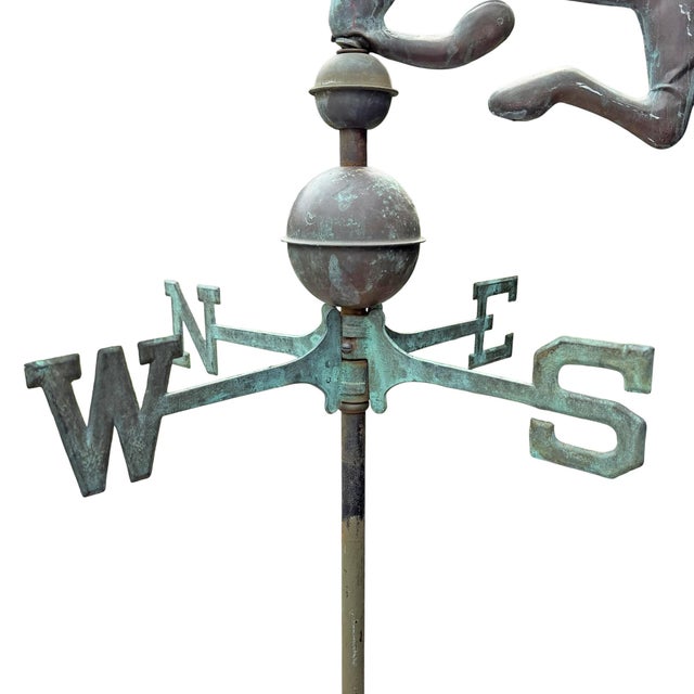 Early 20th Century American Copper Thoroughbred Horse Weathervane For Sale - Image 14 of 16