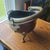 Antique Helmut Coal Scuttle Hand-Raised Seamless Hand Hammered Copper Brass Accents Footed For Sale - Image 14 of 14