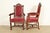 R. J. Horner Style Antique Renaissance Revival Carved Walnut Dining Chairs | Set of Six For Sale - Image 13 of 15
