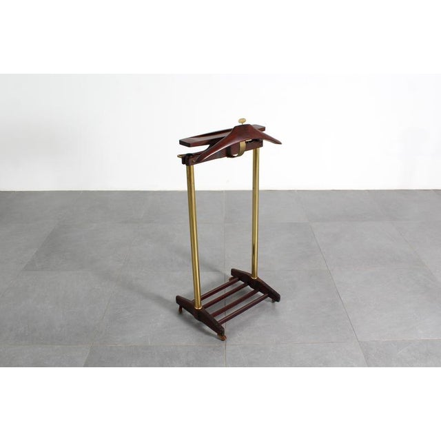 Mid-Century Wooden Valet Stand attributed to Ico & Luisa Parisi for F.lli Reguitti, Italy, 1950s For Sale - Image 6 of 18