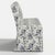 Slipcover for Stoffer Home x Cloth & Company for Lindy Slipcover Dining Banquette in Bird Toile Navy For Sale In Chicago - Image 6 of 7