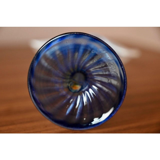 Decorative Blown Glass Flower by Per Linnemann-Schmidt, 1980s For Sale - Image 9 of 11