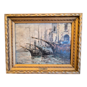 Impressionist Oil Painting on Board