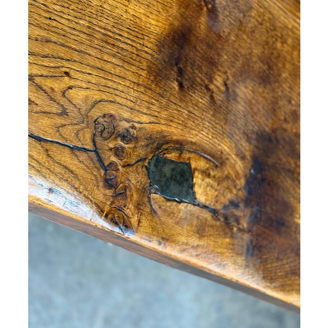 Antique Farmhouse Dining Table in Oak, 1900 For Sale - Image 15 of 18
