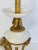 1980s 1980s Frederick Cooper Style White Marble & Gilt Metal Tall Table Lamp For Sale - Image 5 of 11
