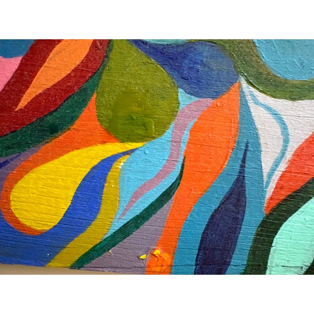 Contemporary Acrylic Painting - Organic Abstract For Sale - Image 3 of 8