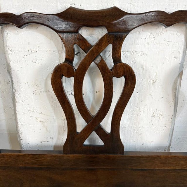 Drexel 18th Century Collection Full/Queen Headboard With Metal Frame For Sale In Raleigh - Image 6 of 10