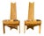 Arthur Edwards for McGuire Sculptural Set of 6 High Backed Rattan Chairs For Sale In Miami - Image 6 of 11