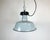 Industrial Grey Enamel Factory Lamp with Cast Iron Top, 1960s For Sale - Image 14 of 14