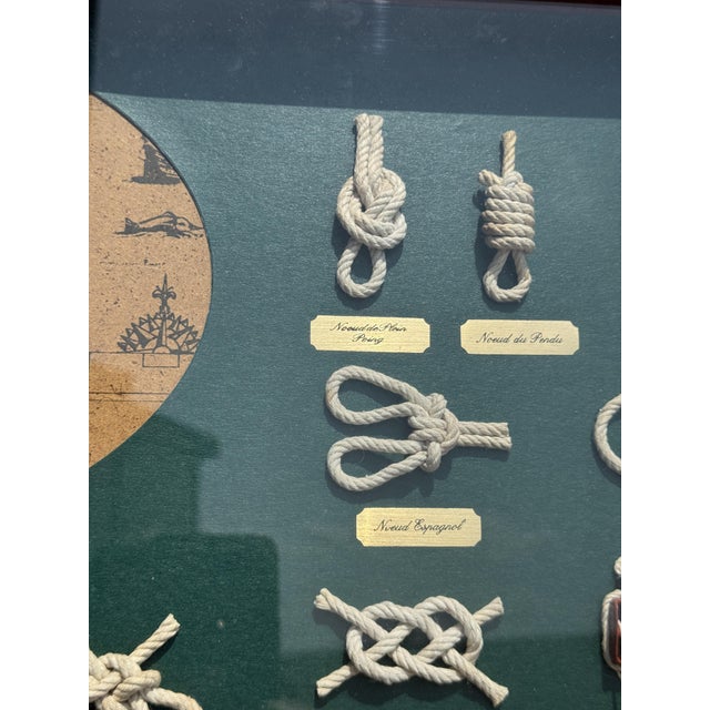 Diorama Frame of Boats and Knots For Sale - Image 11 of 18