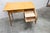 1960s Eye Desk and Chair Set from Baumann, 1960, Set of 2 For Sale - Image 5 of 18