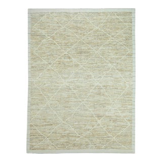 Turkish Tulu Handmade Rug 8'1" x 10'10" #19262 For Sale