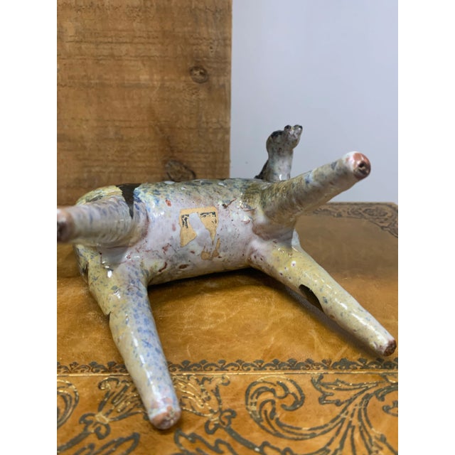 Vintage Mid 20th Century Alfaraz Ceramics Horse Sculpture For Sale In Dallas - Image 6 of 6