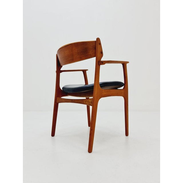 Danish Teak Armchair by Erik Buch, 1960s For Sale - Image 5 of 12