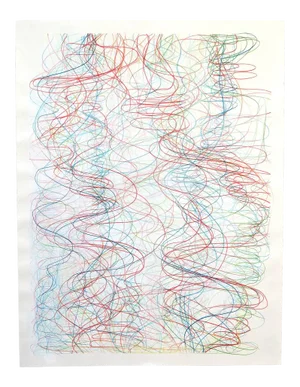 Margaret Neill "Riprap 2" Drawing