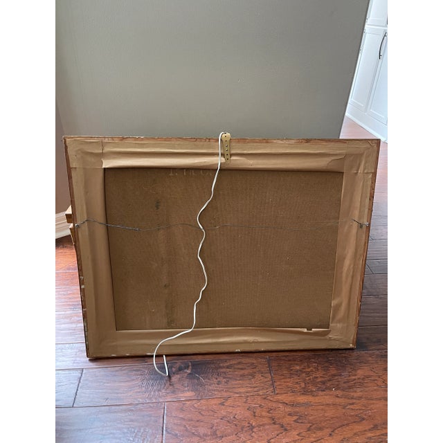 Vintage 20th Century Italian Still Life Framed Painting by Salvatore Langella For Sale - Image 12 of 13