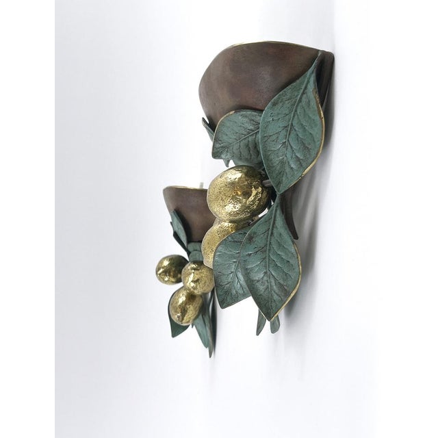 Mid-Century Brass Lemon Sconces by Hans Möller, 1970s, Set of 2 For Sale - Image 16 of 18
