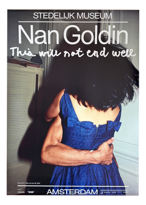 Original The Hug Exhibition Poster by Nan Goldin, Netherlands