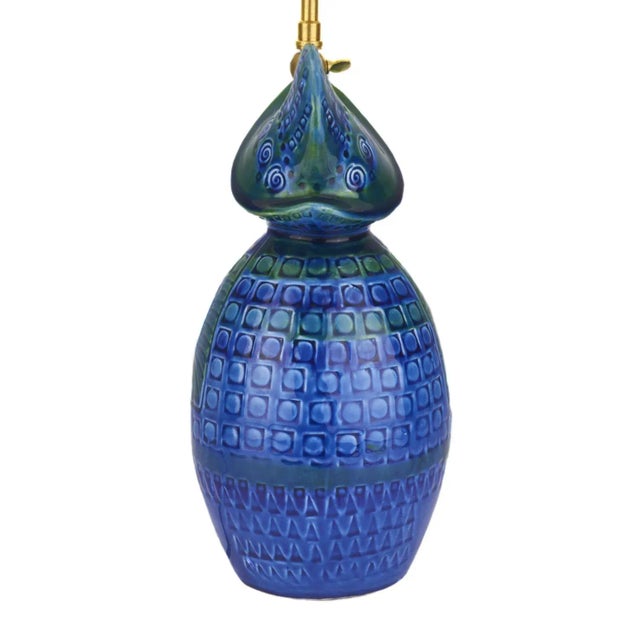 Mid-Century Modern Italian Table Lamp by Aldo Londi for Bitossi, 1960s For Sale - Image 3 of 5