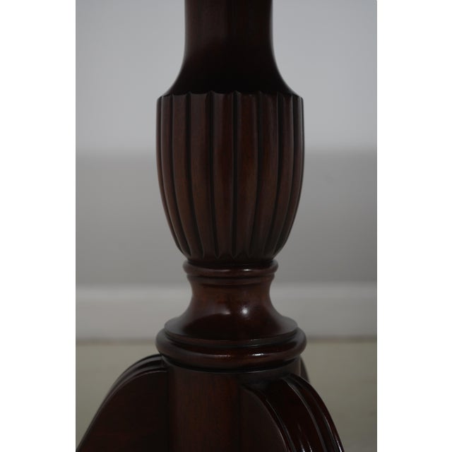 Henkel Harris Mahogany Double Pedestal Dining Table For Sale - Image 9 of 18