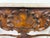 Antique Italian Marble Topped Hand Carved Walnut Console For Sale - Image 9 of 12