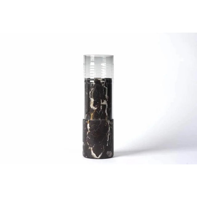 Contemporary Tall St Laurent Norma Candleholder by Dan Yeffet For Sale - Image 3 of 8