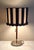 Mid-Century German Table Lamp with Metal Base, Teak Rod and Fabric Shade, 1960s For Sale - Image 12 of 12