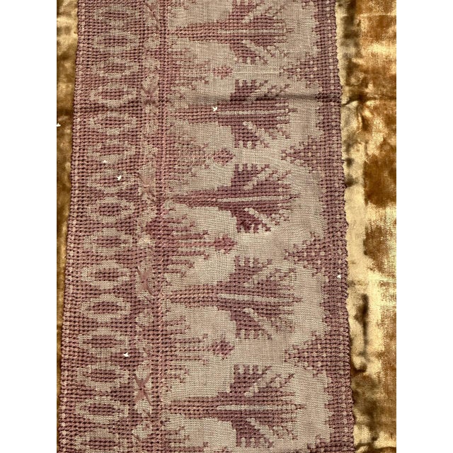 Silk Velvet Curtains, 1890s, Set of 2 For Sale - Image 16 of 18