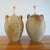 Sculpture Materials Large Pottery Olive Oil Jar Table Lamps, Set of 2 For Sale - Image 7 of 16