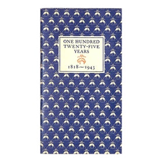 "Brooks Brothers: One Hundred Twenty-Five Years 1818-1943" For Sale