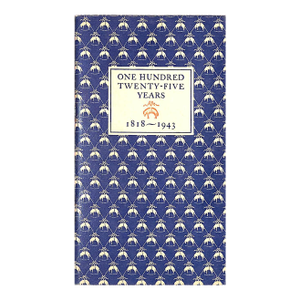 "Brooks Brothers: One Hundred Twenty-Five Years 1818-1943"