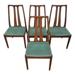 Mid-Century Dining Chairs in Teak from Nathan, 1960s, Set of 4 For Sale