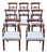 Antique Mahogany Dining Chairs, 1825, Set of 8 For Sale