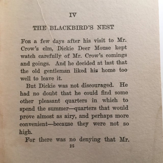 Brown 1918 The Tale of Dickie Deer Mouse For Sale - Image 8 of 9