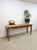 Late 20th Century Nadeau Indonesian Solid Wood Antiqued Console Sofa/Entryway Rustic Primitive For Sale - Image 5 of 11