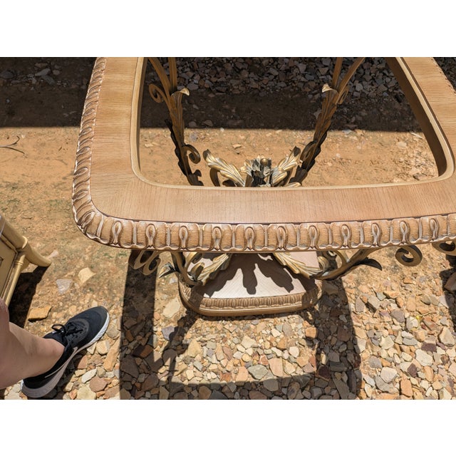 Bernhardt 1980s Bernhardt Side Table/End Table Base - No Glass For Sale - Image 4 of 7