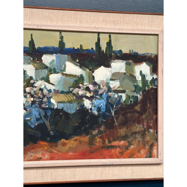Tage Gavik, Almuñécar, Spain, 1960s, Oil on Canvas, Framed For Sale - Image 11 of 18