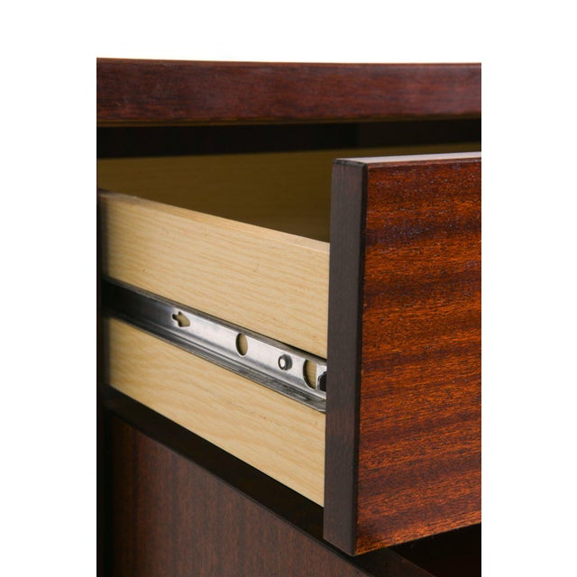 Wood 1980s Scandinavian Drybar Cabinet For Sale - Image 7 of 8