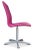 Pink Pink Oxford E1107 Swivel Chair by Arne Jacobsen for Fritz Hansen, 2002 For Sale - Image 8 of 9