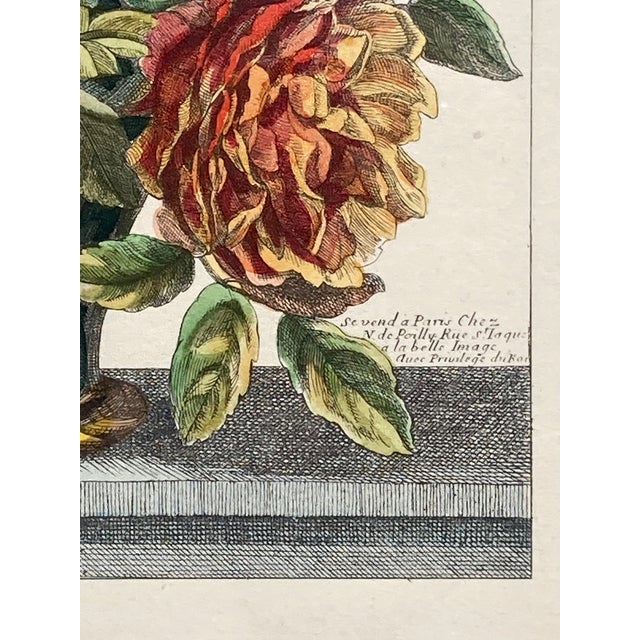 Set of Three Antique French Still Life Prints, 17th C, N. Poilly, Paris's La Belle Image, Framed For Sale In San Francisco - Image 6 of 6