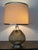 Vintage Italian Smoked Glass and Chrome Table Lamp, 1980s For Sale - Image 13 of 18